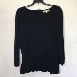 Ann Taylor Loft Peplum Sweater